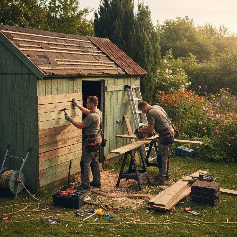 Storage Shed Repair in Kansas City, KS