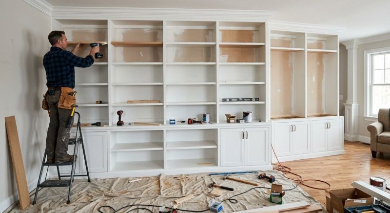 Custom Shelving Installation in Fairfax, VA