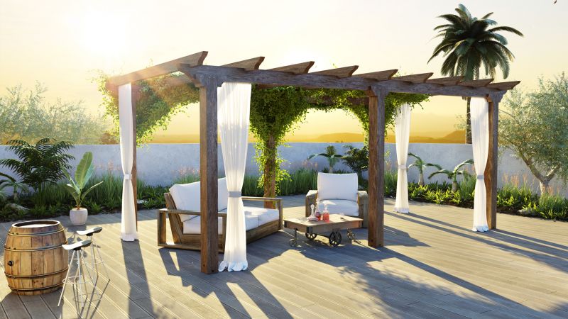 Hot Tub Pergola Installation in Kansas City, KS