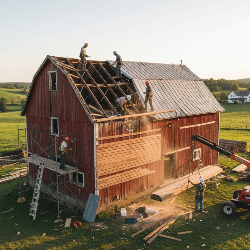 Pole Barn Repair in Conroe, TX