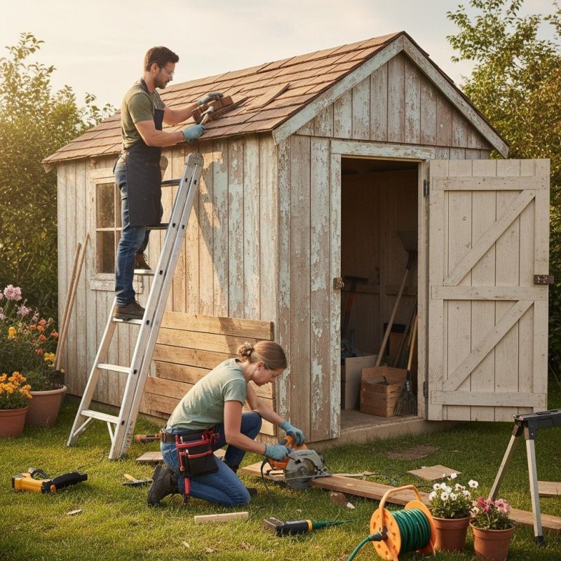 Wooden Carport Repair in Wilmington, NC