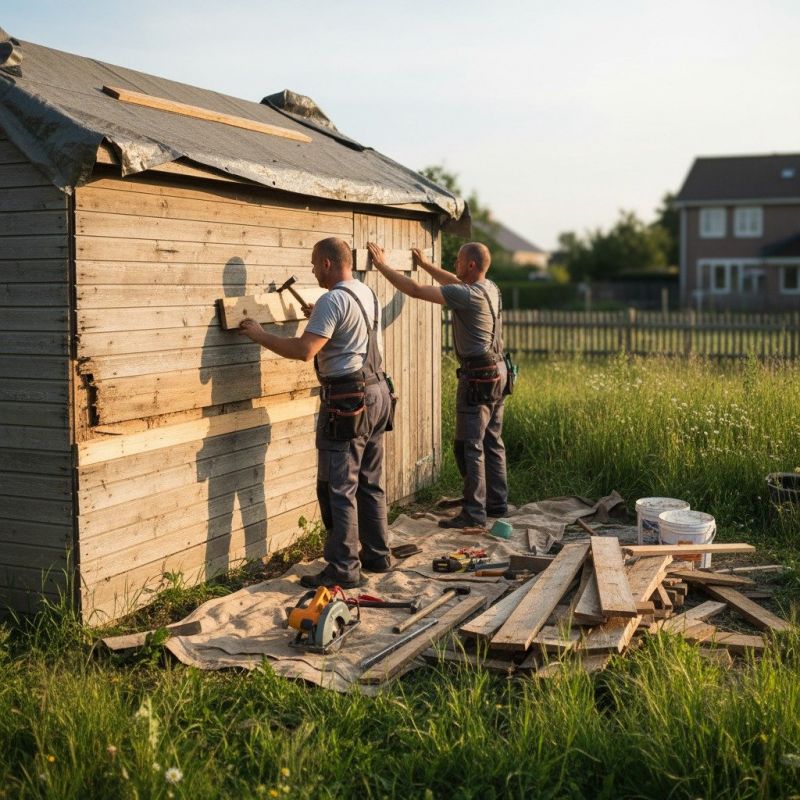 Wooden Carport Repair in Alpharetta, GA